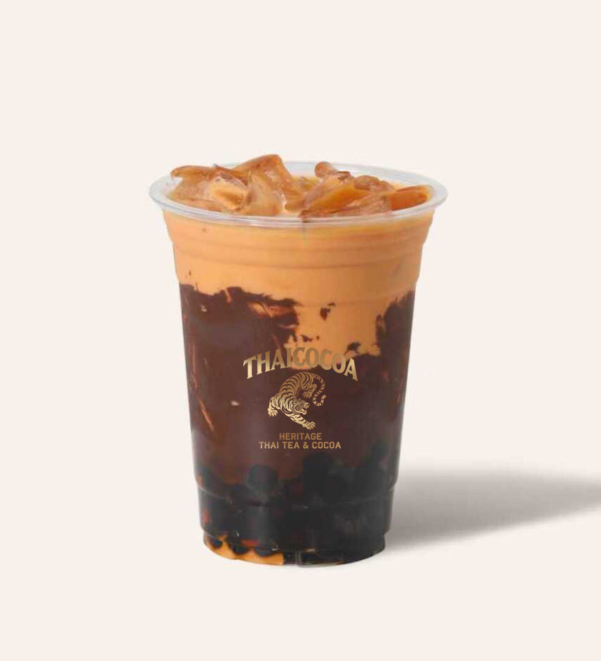 Thai-style pearl cocoa