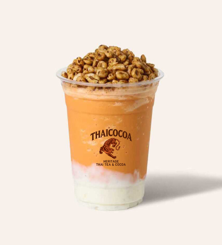 Popcorn Thai Milk Ice